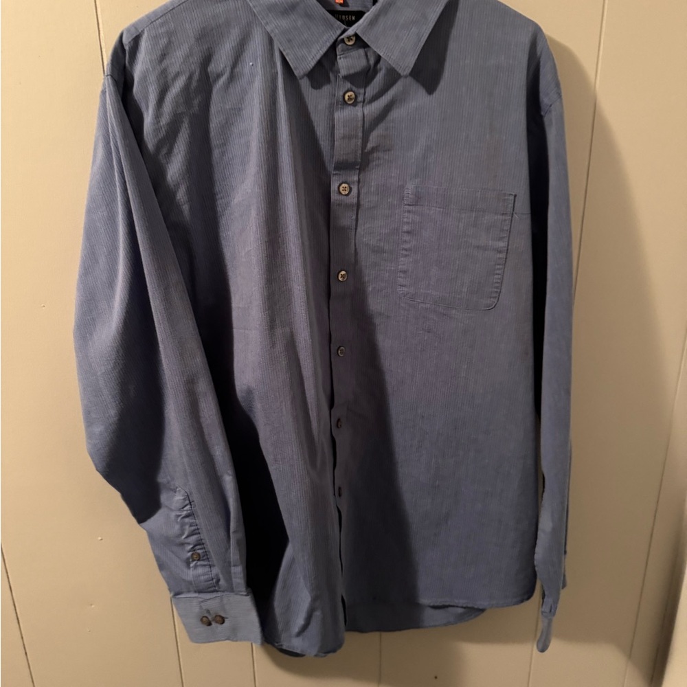 Van Heusen Classic Blue Casual Shirt